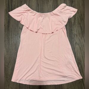 Pink maternity top